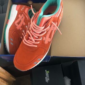 ASICS gel lite 3 Miami color way size 11